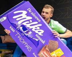 Thomas has earned representation of various brands like Milka Netherlands due to his popularity on social media.